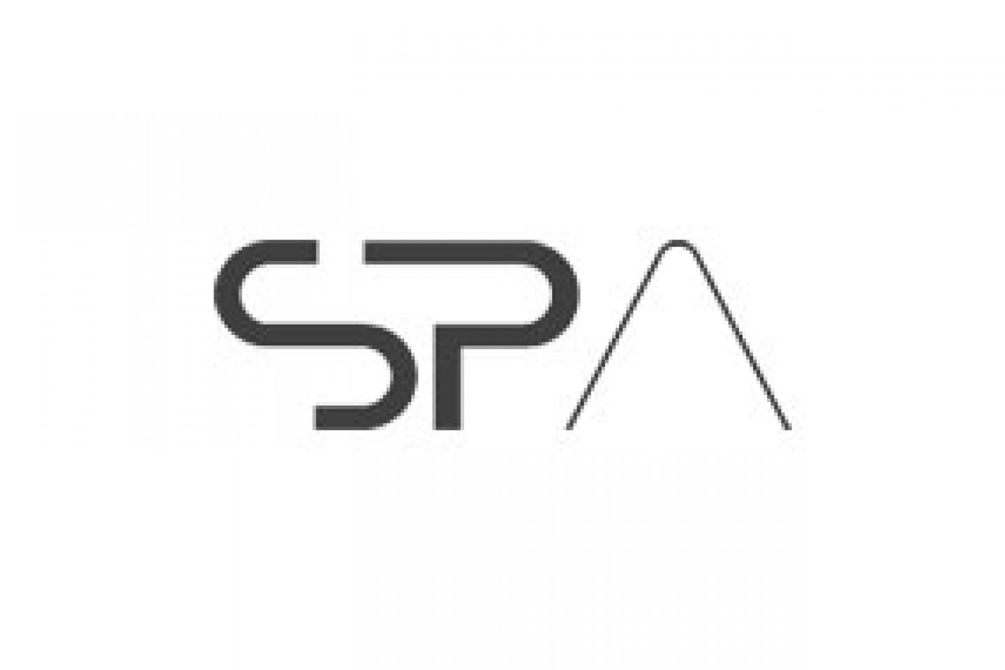 Il logo di Simone Papais Architeto è composto dalle sue iniziali
