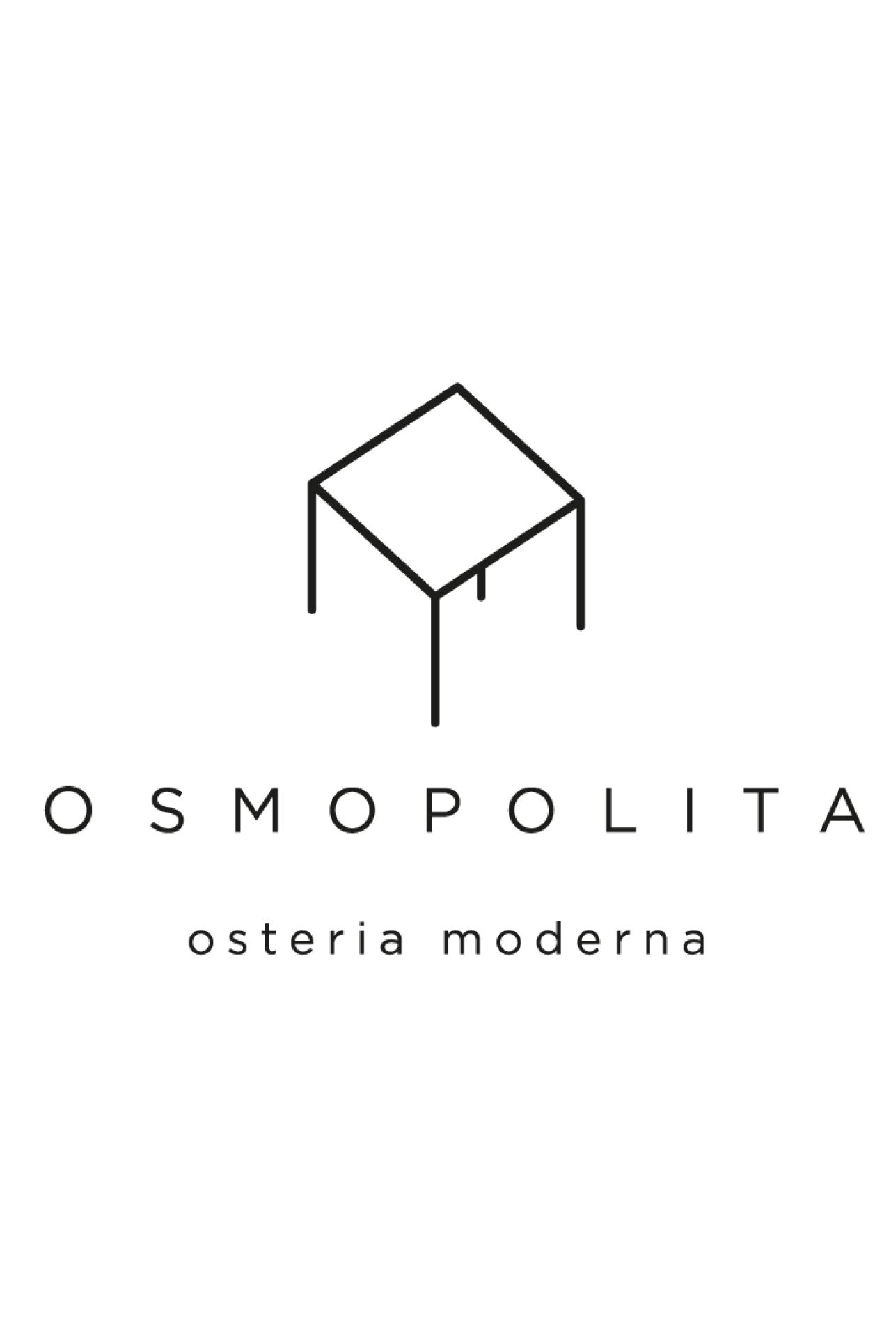 Il logo di Cosmopolitan, osteria mdoerna